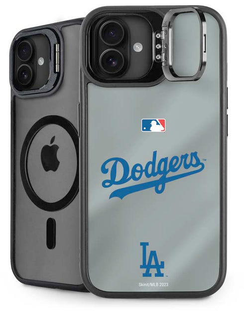 MLB Los Angeles Dodgers Road Jersey iPhone 16 Plus Kickstand Case