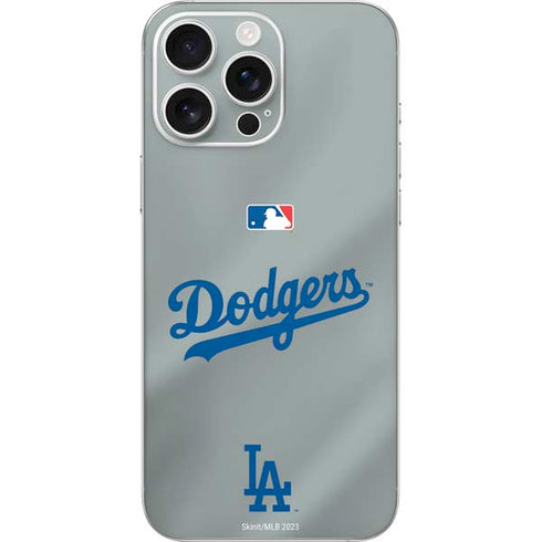MLB Los Angeles Dodgers Road Jersey iPhone 16 Pro Max Skin