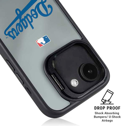 MLB Los Angeles Dodgers Road Jersey iPhone 16e Kickstand Case