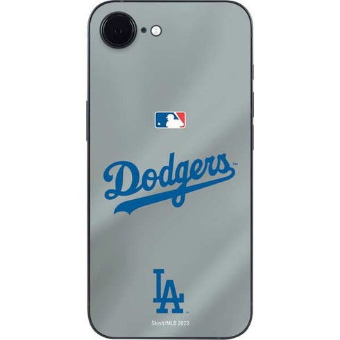 MLB Los Angeles Dodgers Road Jersey iPhone 16e Skin