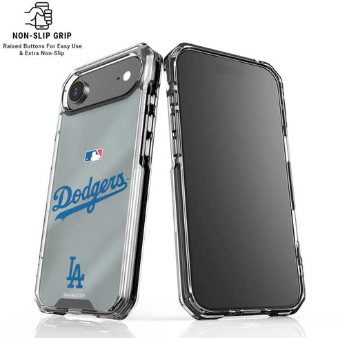 MLB Los Angeles Dodgers Road Jersey iPhone 17 Air Clear Case