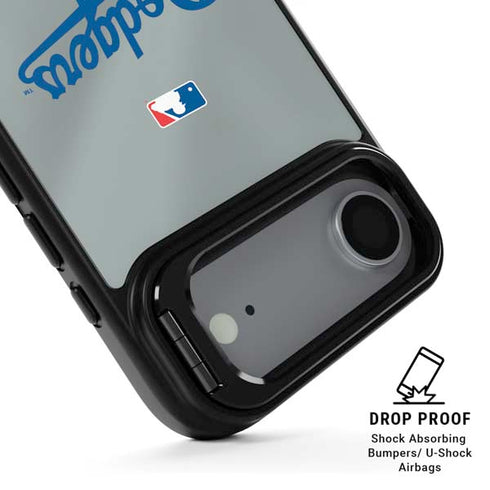 MLB Los Angeles Dodgers Road Jersey iPhone 17 Air Kickstand Case