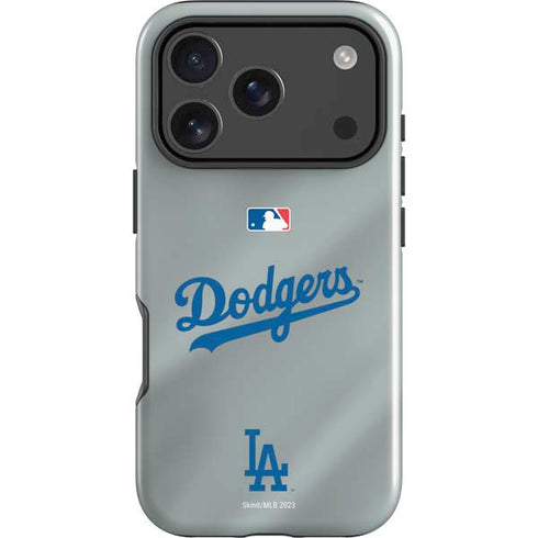 MLB Los Angeles Dodgers Road Jersey iPhone 17 Pro Max Impact Case