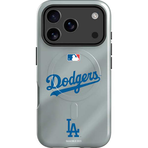MLB Los Angeles Dodgers Road Jersey iPhone 17 Pro Max Magsafe Impact Case
