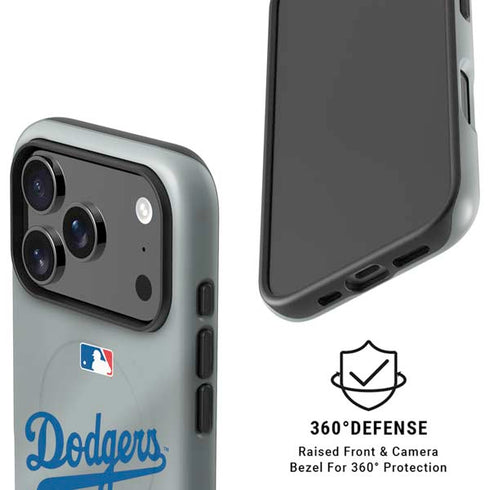 MLB Los Angeles Dodgers Road Jersey iPhone 17 Pro Max Magsafe Impact Case