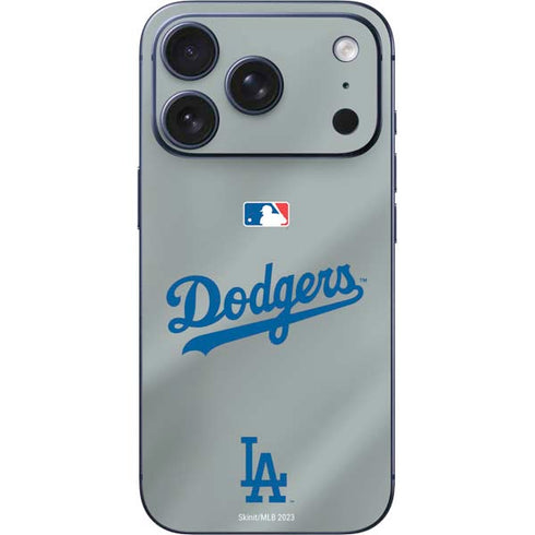 MLB Los Angeles Dodgers Road Jersey iPhone 17 Pro Max Skin