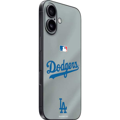 MLB Los Angeles Dodgers Road Jersey iPhone 17 Skin