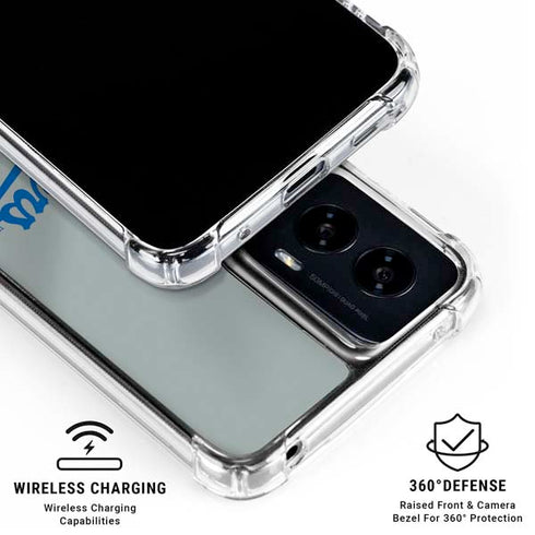 MLB Los Angeles Dodgers Road Jersey Moto G Power 5G (2024) Clear Case
