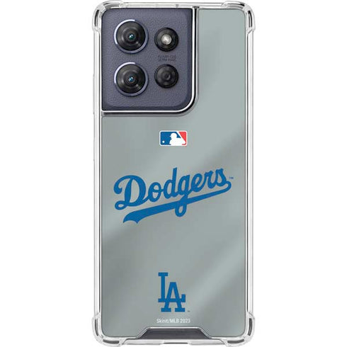 MLB Los Angeles Dodgers Road Jersey Moto G Stylus 5G (2025) Clear Case