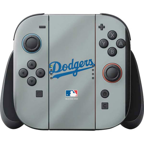 MLB Los Angeles Dodgers Road Jersey Nintendo Switch 2 (2025) with Joy-Con Skin