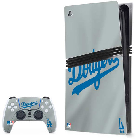 MLB Los Angeles Dodgers Road Jersey PS5 Pro Bundle Skin