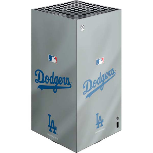 MLB Los Angeles Dodgers Road Jersey XBox Series X Digital Edition Console Skin