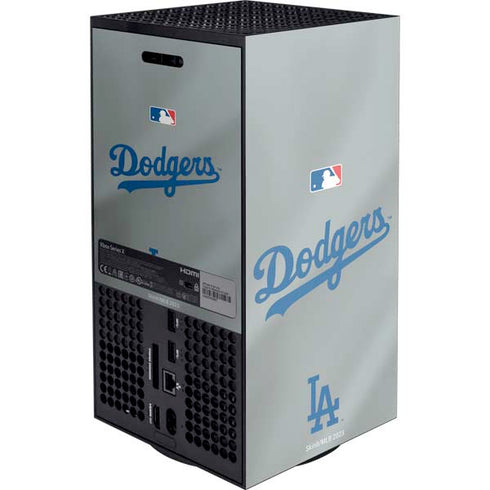 MLB Los Angeles Dodgers Road Jersey XBox Series X Digital Edition Console Skin