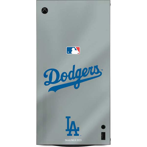 MLB Los Angeles Dodgers Road Jersey XBox Series X Digital Edition Console Skin