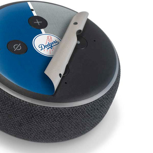 MLB Los Angeles Dodgers Split Amazon Echo Dot Skin