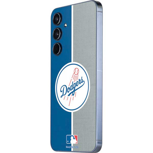 MLB Los Angeles Dodgers Split Galaxy A35 5G Skin