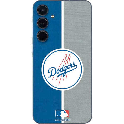 MLB Los Angeles Dodgers Split Galaxy A55 5G Skin