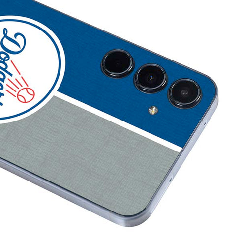 MLB Los Angeles Dodgers Split Galaxy A55 5G Skin