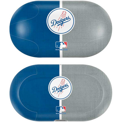 MLB Los Angeles Dodgers Split Galaxy Buds Plus Skin