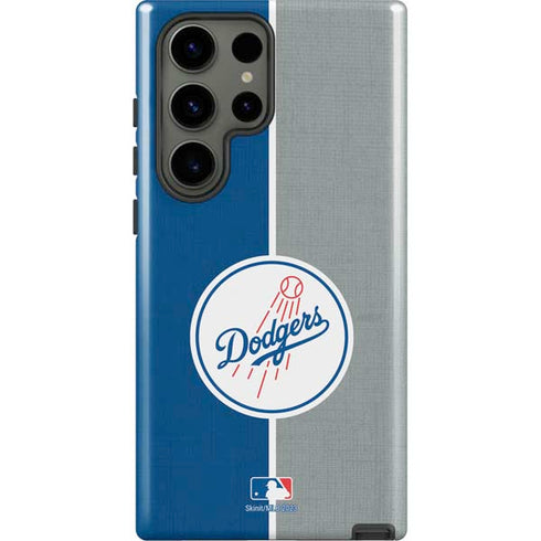 MLB Los Angeles Dodgers Split Galaxy S23 Ultra Pro Case