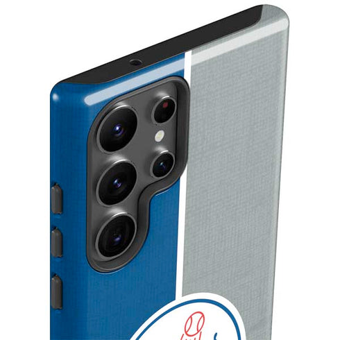 MLB Los Angeles Dodgers Split Galaxy S23 Ultra Pro Case
