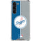 MLB Los Angeles Dodgers Split Galaxy S24 FE Clear Case