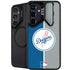 MLB Los Angeles Dodgers Split Galaxy S25 Kickstand Case