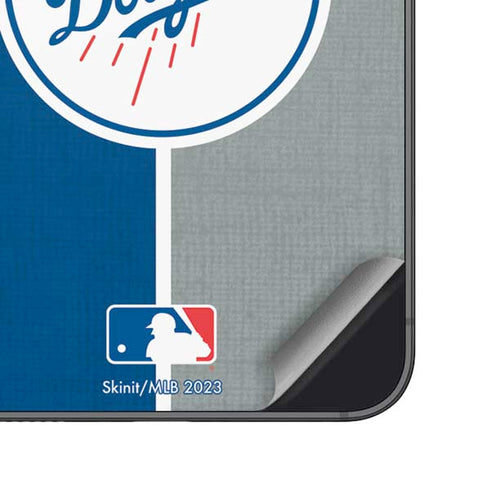 MLB Los Angeles Dodgers Split Galaxy S25 Plus Skin