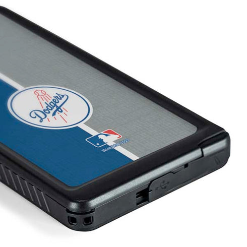 MLB Los Angeles Dodgers Split Galaxy S24 Ultra Waterproof Case