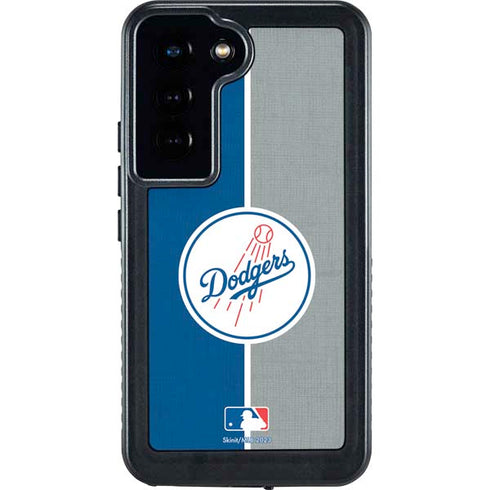 MLB Los Angeles Dodgers Split Galaxy S24 Waterproof Case