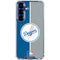 MLB Los Angeles Dodgers Split Galaxy S25 Clear Case
