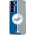 MLB Los Angeles Dodgers Split Galaxy S25 Clear Case