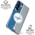 MLB Los Angeles Dodgers Split Galaxy S25 Clear Case