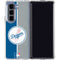 MLB Los Angeles Dodgers Split Galaxy Z Fold5 5G Clear Case
