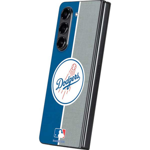 MLB Los Angeles Dodgers Split Galaxy Z Fold5 5G Skin