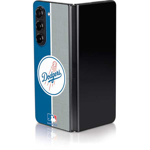 MLB Los Angeles Dodgers Split Galaxy Z Fold5 5G Skin