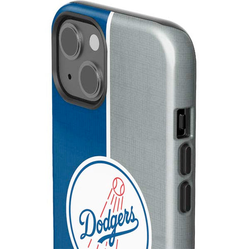 MLB Los Angeles Dodgers Split iPhone 15 Impact Case
