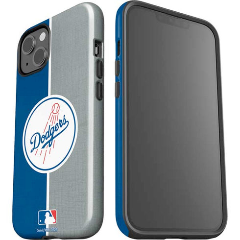 MLB Los Angeles Dodgers Split iPhone 15 Impact Case