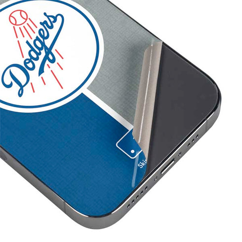 MLB Los Angeles Dodgers Split iPhone 15 Pro Max Skin