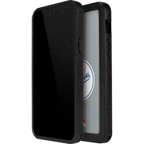 MLB Los Angeles Dodgers Split iPhone 15 Pro Waterproof Case