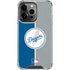 MLB Los Angeles Dodgers Split iPhone 16 Pro Max Clear Case