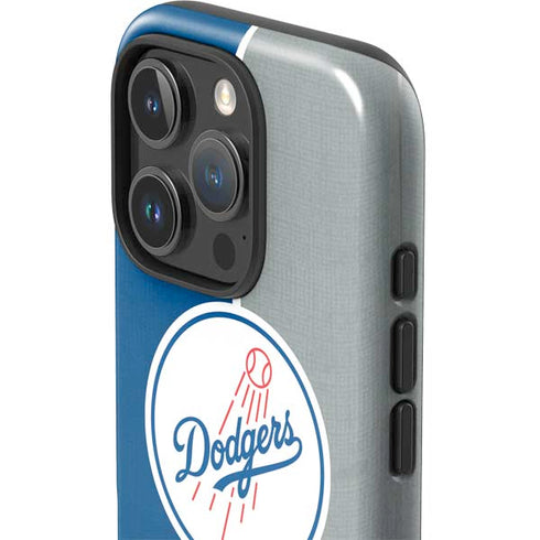 MLB Los Angeles Dodgers Split iPhone 16 Pro Max Impact Case