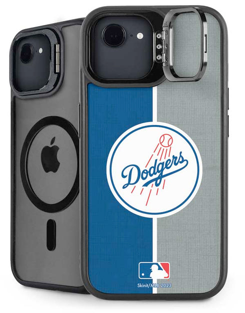 MLB Los Angeles Dodgers Split iPhone 16e Kickstand Case