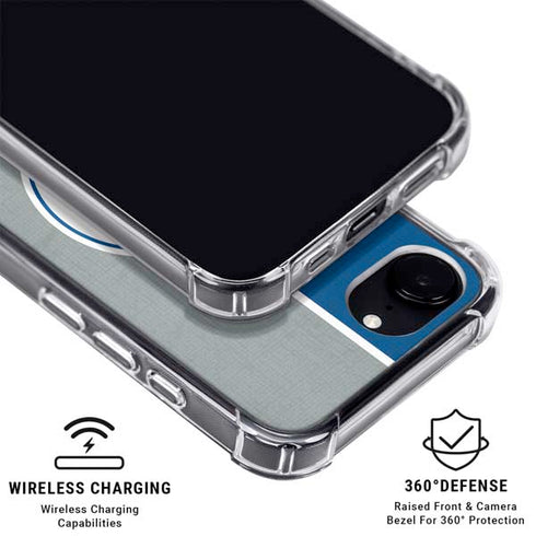 MLB Los Angeles Dodgers Split iPhone 16e MagSafe Case