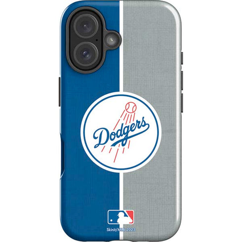 MLB Los Angeles Dodgers Split iPhone 17 Impact Case