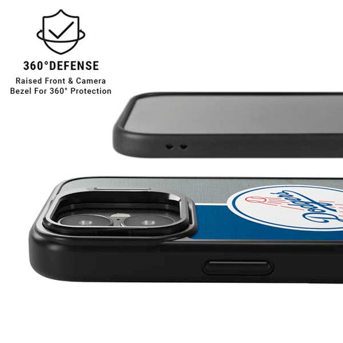 MLB Los Angeles Dodgers Split iPhone 17 Kickstand Case