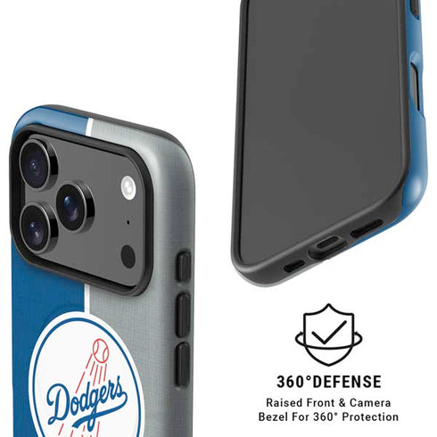 MLB Los Angeles Dodgers Split iPhone 17 Pro Max Magsafe Impact Case