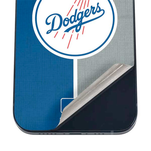 MLB Los Angeles Dodgers Split iPhone 17 Pro Skin