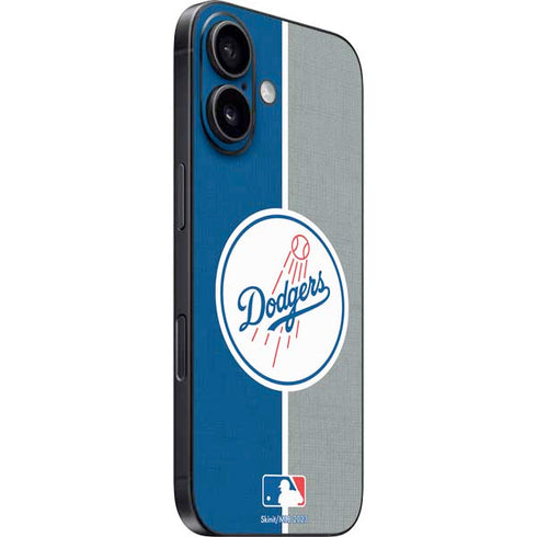 MLB Los Angeles Dodgers Split iPhone 17 Skin