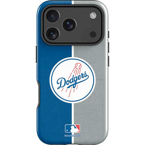 MLB Los Angeles Dodgers Split iPhone 18 Pro Max Impact Case